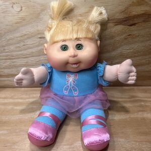Cabbage Patch Kids 11" Blonde Ballerina Doll 2015 WCT Blue & Pink Outfit